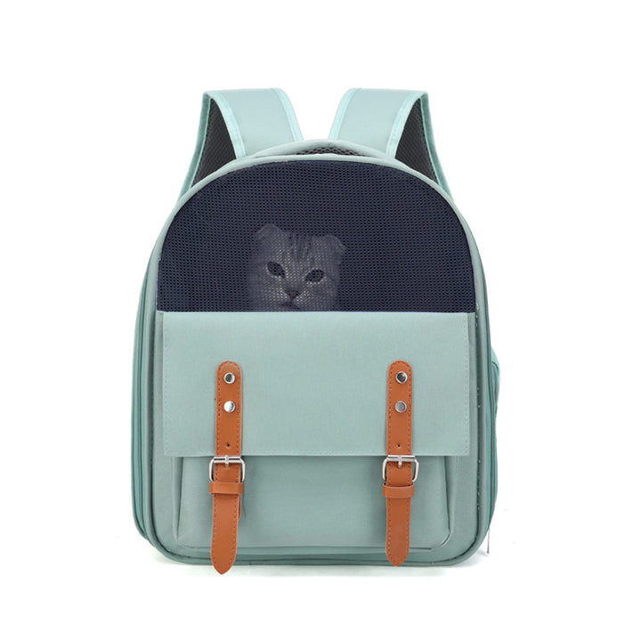 PETCUTE Hunderucksack bis 8kg,Haustier Hunde Katzen Rucksack mit Innerer Sicherheitsleine,Atmungsakt