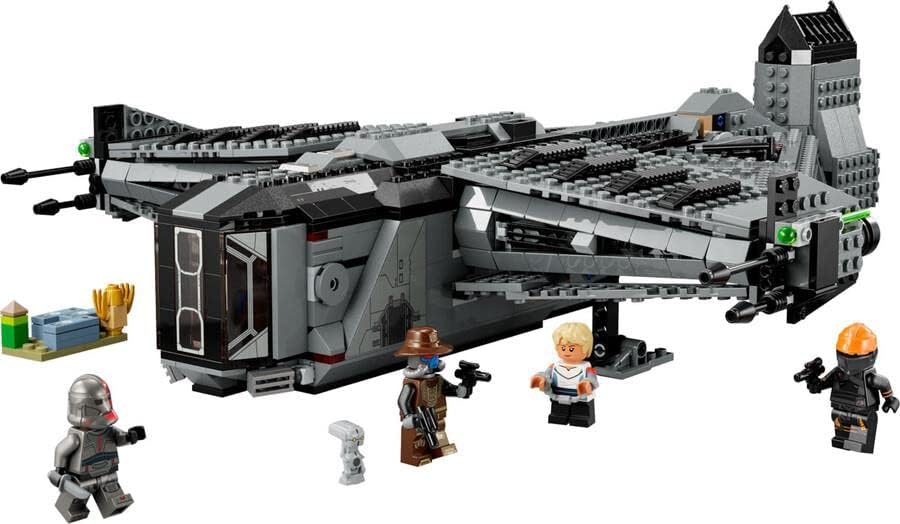 LEGO 75323 Star Wars Die Justifier, baubares Raumschiff-Spielzeug für Jungen und Mädchen, Sternensch