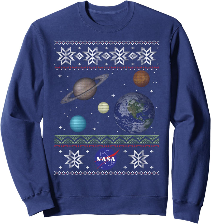 NASA Weihnachten Solar System Ugly Sweater Sweatshirt