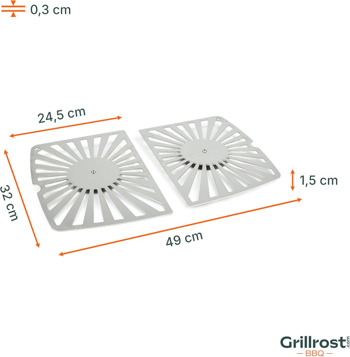 Enders Urban | Explorer Grillrost - zweiteilig aus Edelstahl Grillrost Urban, Grillrost Urban