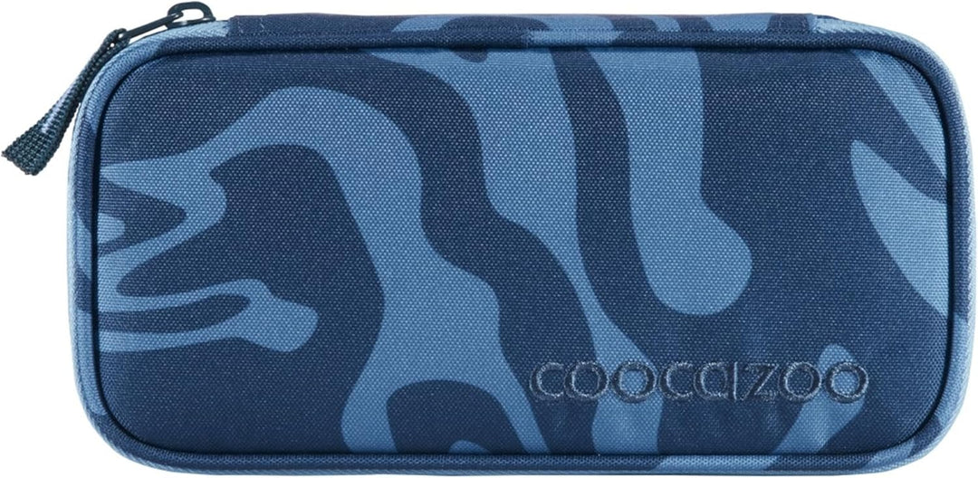 Coocazoo Schulrucksack-Set MATE „Breaking Waves“ 3-teilig, blau, ergonomischer 30L Tornister, mit Br