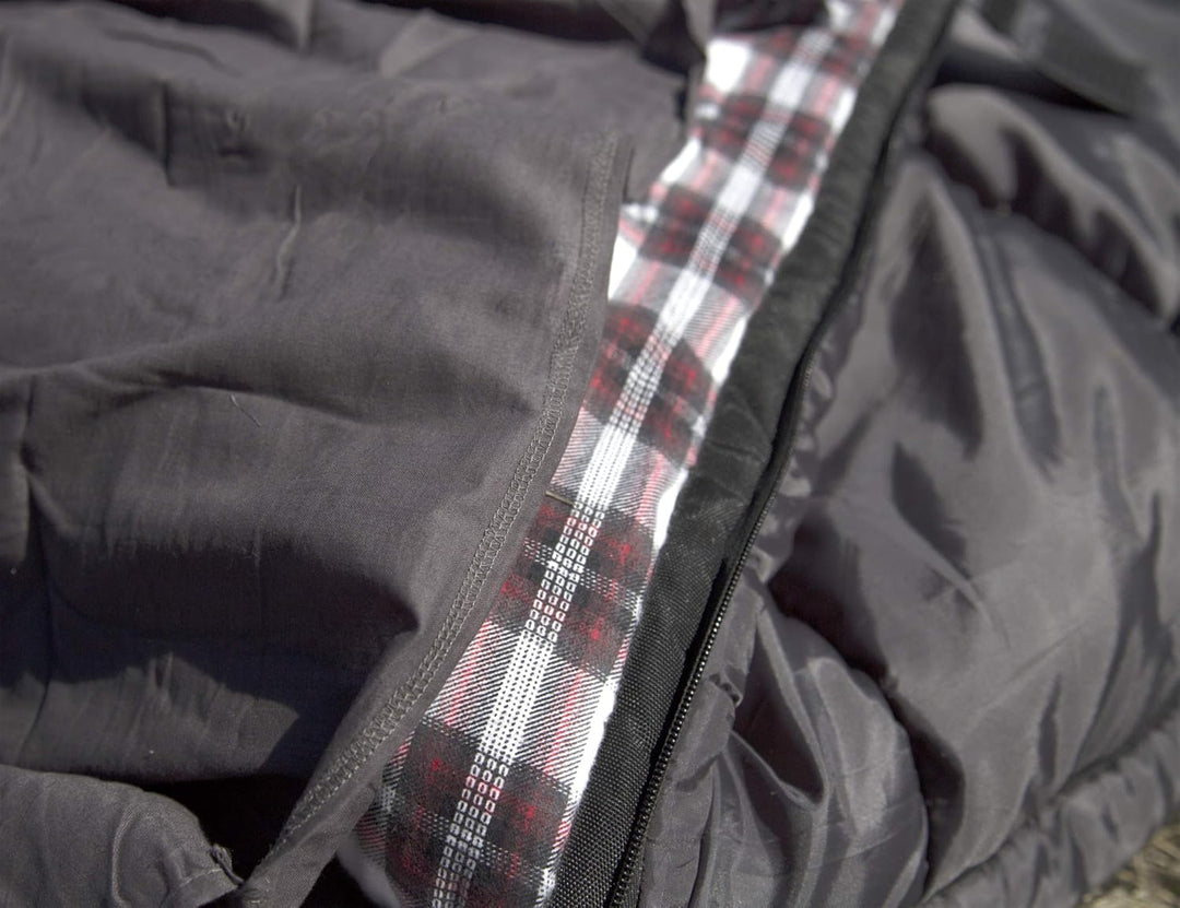 Teton Sports Schlafsack Liner; inklusive Stuff Sack Baumwolle, Mammut, 231 x 147 cm (91 x 58 Zoll),