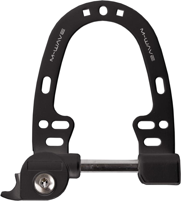 M-Wave Multifunktions-Booster-Schloss Schwarz, Schwarz