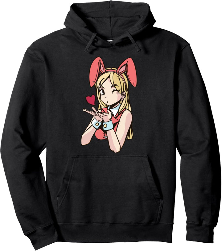 Anime Merch Bunny Girl Anime Girl Manga Pullover Hoodie
