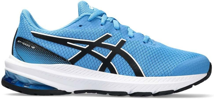 ASICS Jungen Gt-1000 12 Gs Sneaker 35.5 EU Waterscape Black, 35.5 EU Waterscape Black