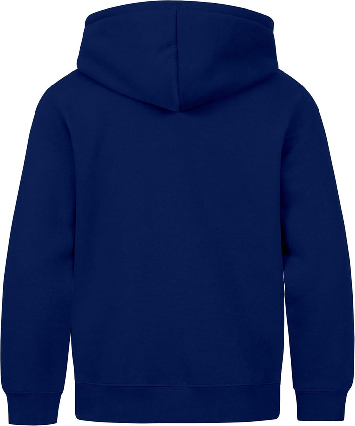 Neverless® Kinder Hoodie Mädchen Blumen Aufdruck Kapuzenpullover Sweatshirt Kapuze Navy 116, Navy 11