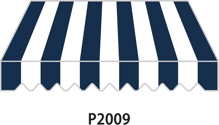 home Trends Markisenstoff 4m Markise mit Volant 4 x 3 m Markisenbespannung ersatzstoff 387 x 300cm B
