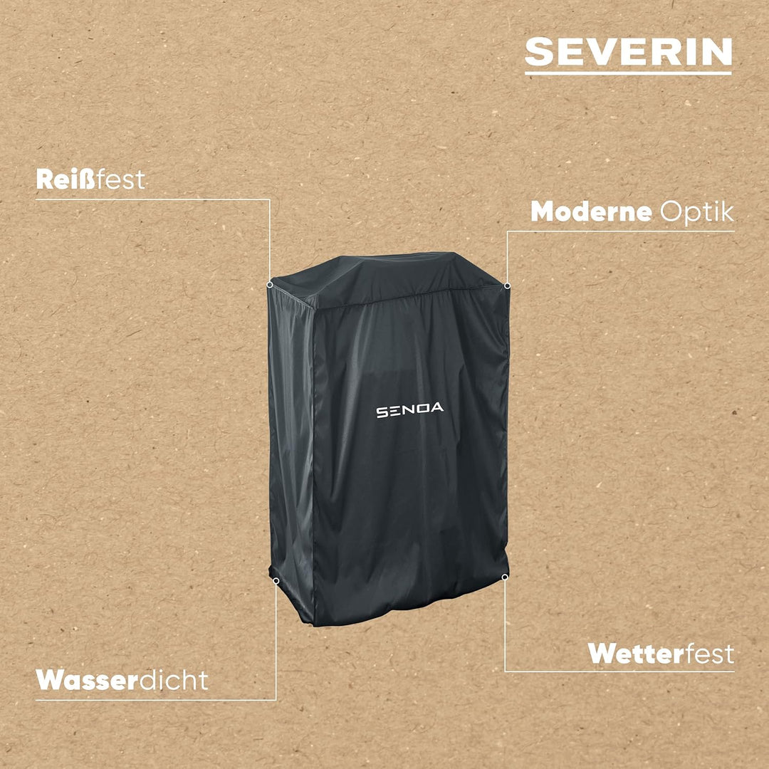 SEVERIN Grillabdeckung SENOA für SEVERIN SENOA Standgrills, Grill Abdeckhaube aus wasserdichtem 600D