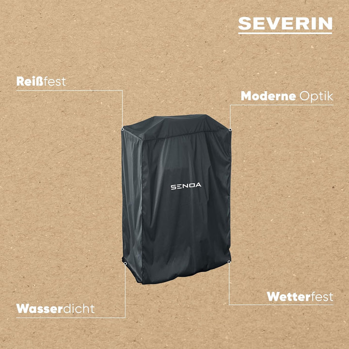 SEVERIN Grillabdeckung SENOA für SEVERIN SENOA Standgrills, Grill Abdeckhaube aus wasserdichtem 600D