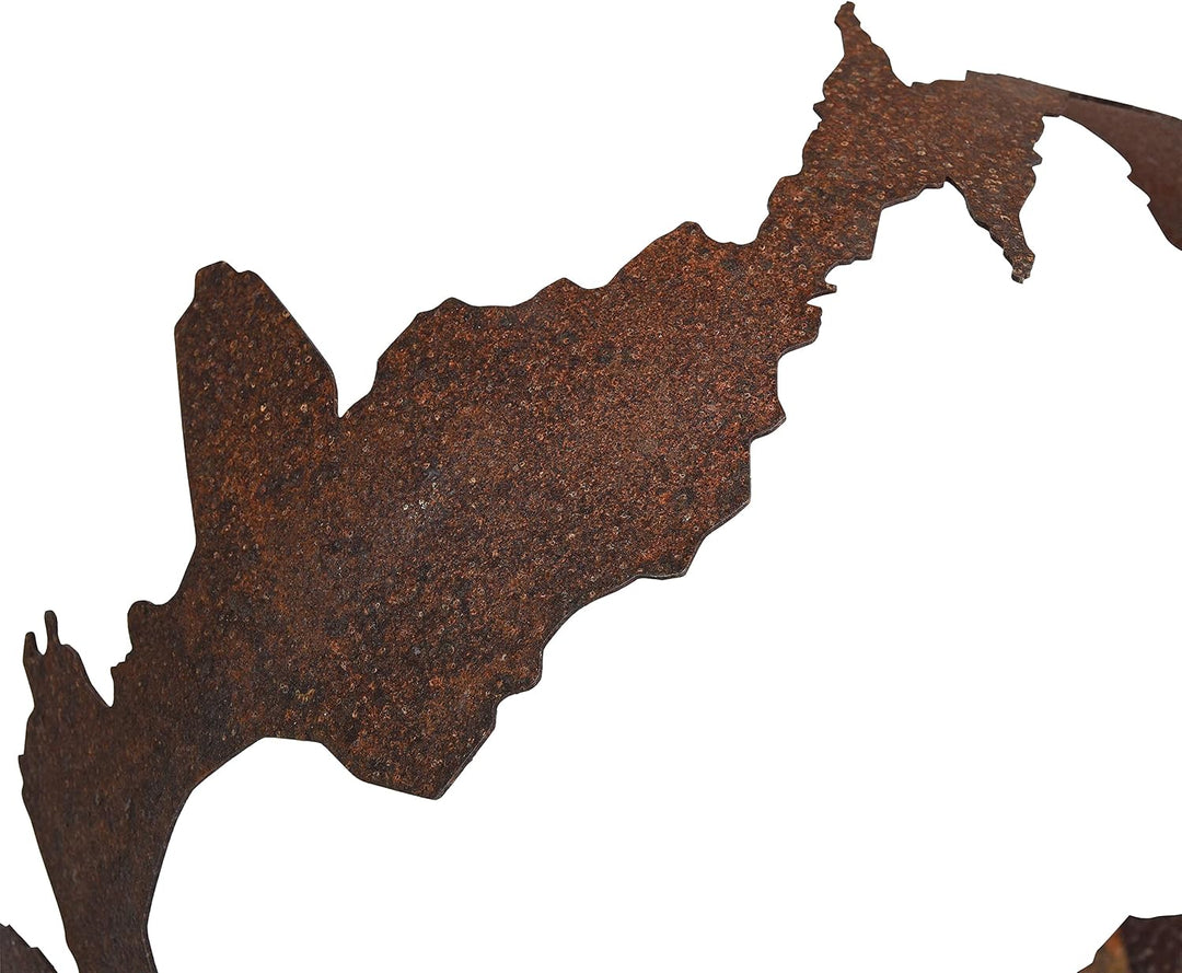 ESTEXO Dekofigur Gartendeko Edelrost Skulptur Gartenskulptur Rost Figur Dekoration Deko 38 cm, 38 cm