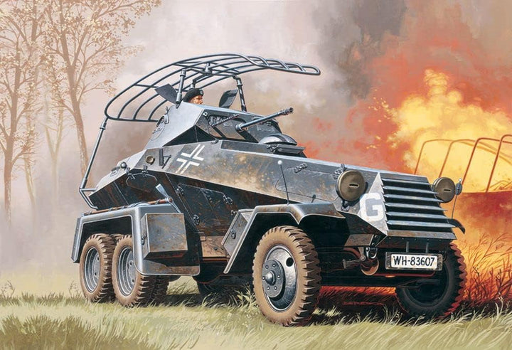 Italeri 6433S - Sd.Kfz.232 6 Rad, Mittel