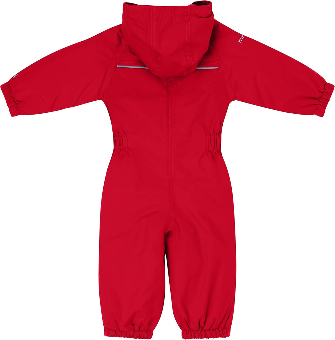 Trespass Unisex Baby Tropfenform Regenanzug 6-12 Monate signalrot, 6-12 Monate signalrot