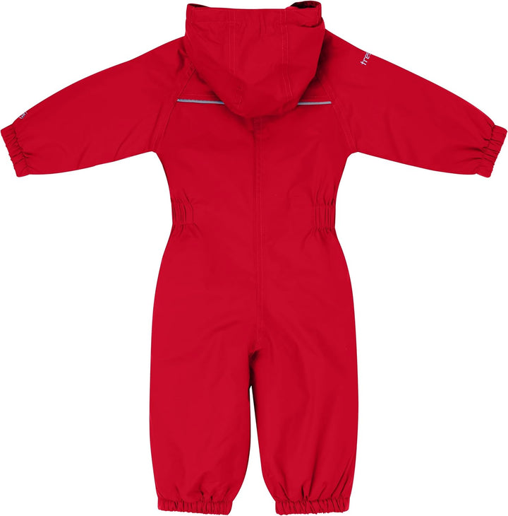 Trespass Unisex Baby Tropfenform Regenanzug 6-12 Monate signalrot, 6-12 Monate signalrot