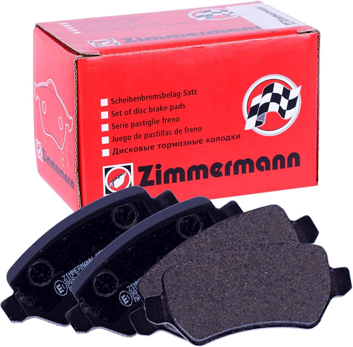 ZIMMERMANN 24316.170.1 Serie Bremsbeläge, vorne, inklusive Platte dämpfend