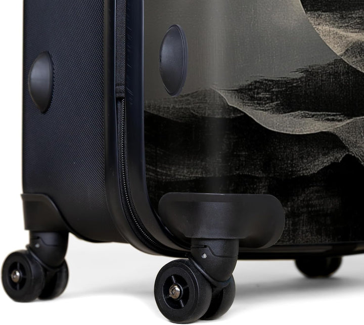 Koffer XL Gross 77x51.5x28 cm Reisekoffer mit Rollen Leicht Trolley grosser Hartschalenkoffer Rollko