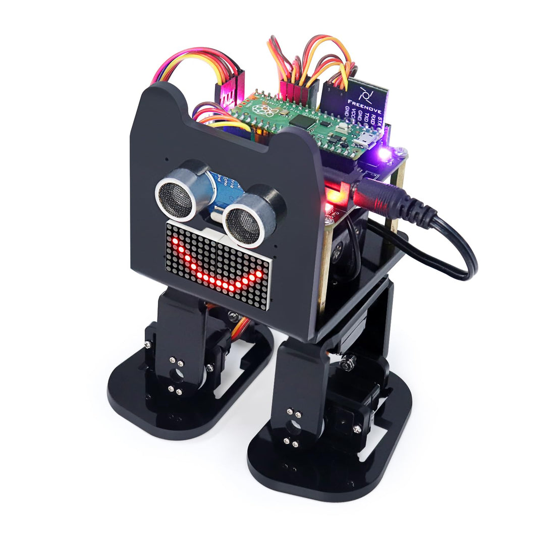 Freenove Bipedal Robot Kit for Raspberry Pi Pico (Included) (Compatible with Arduino IDE), LED Matri
