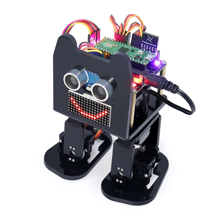 Freenove Bipedal Robot Kit for Raspberry Pi Pico (Included) (Compatible with Arduino IDE), LED Matri