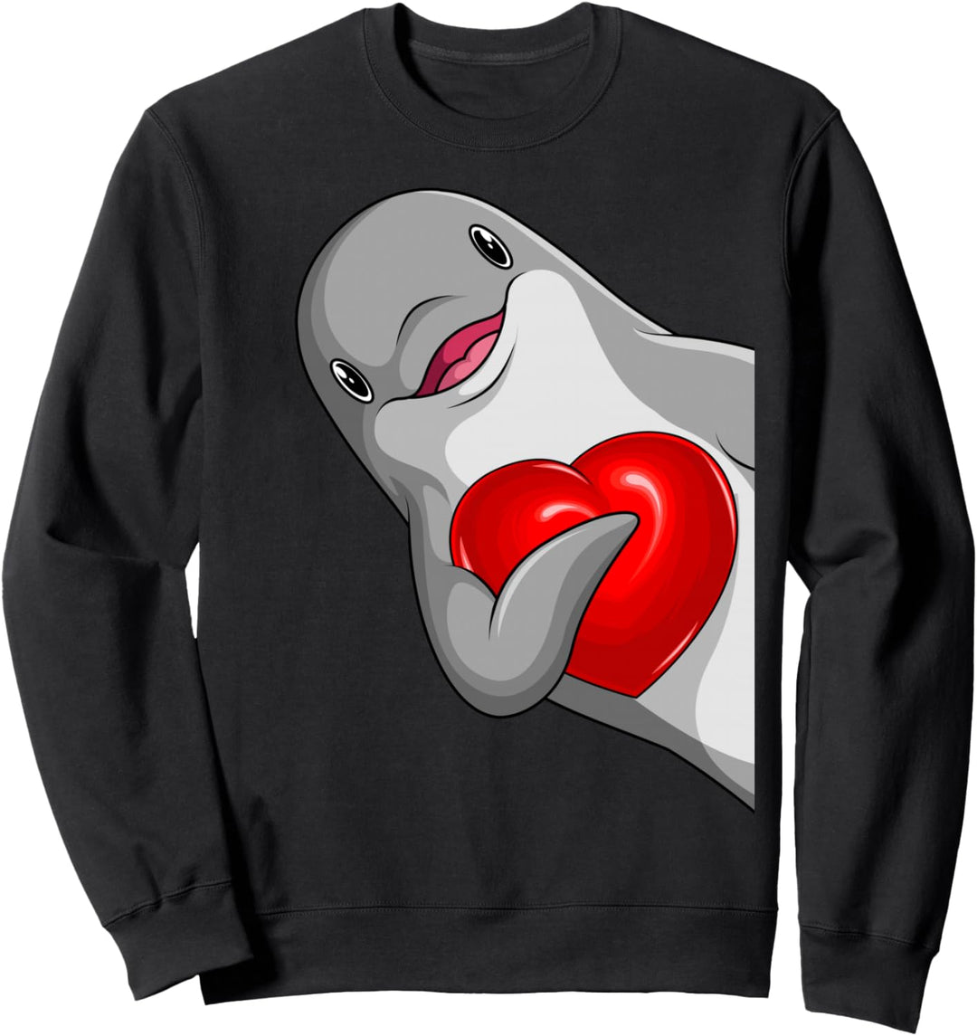 Delfin Damen Mädchen Kinder Delfine Sweatshirt