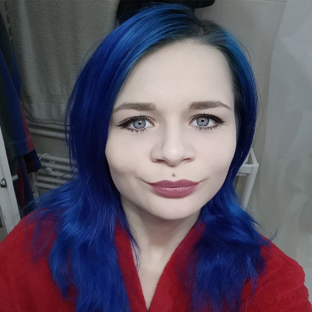 Manic Panic After Midnight Classic Creme, Vegan, Cruelty Free, Blue Semi Permanent Hair Dye 3 x 118m