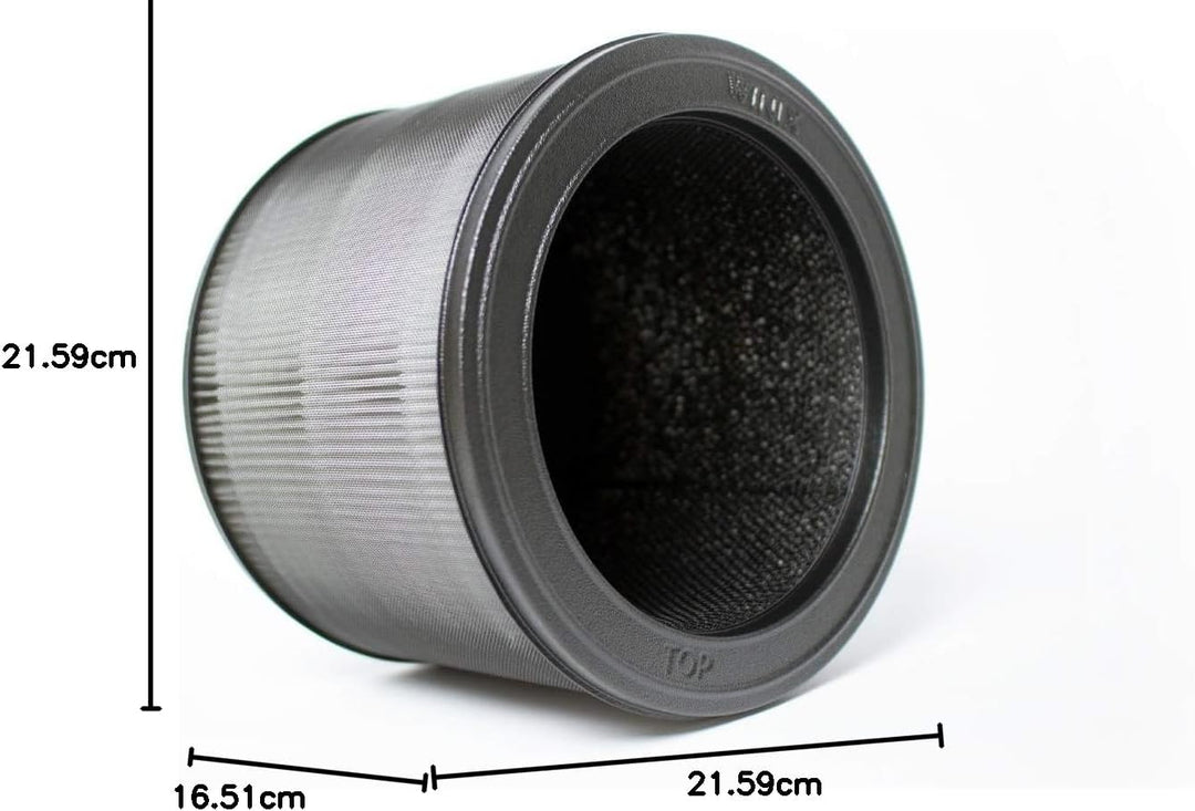 Ersatzfilter für WINIX O Luftreiniger. All-in-One-Filter, 4-Stufiger Filterung, Vorfilter, HEPA-Filt