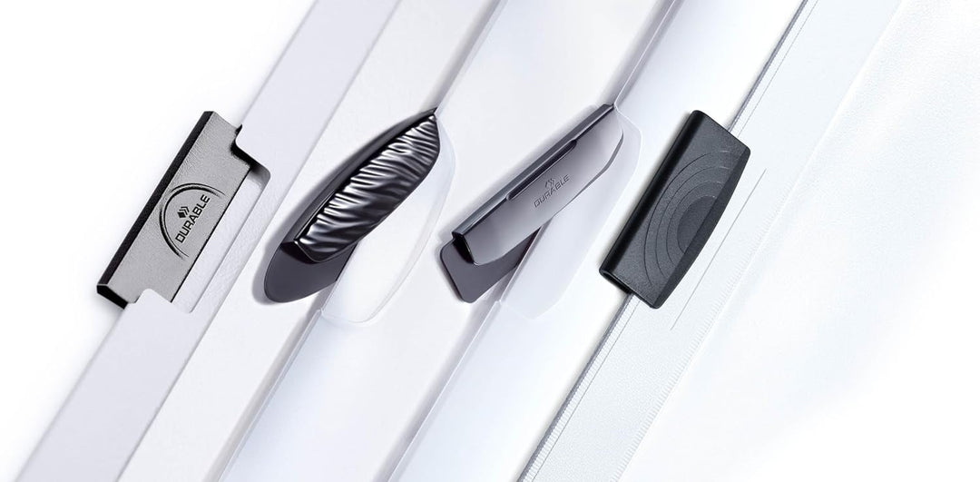 Durable Klemm-Mappe Swingclip, aus PP, bis zu 30 Blatt A4, sortiert, 25er Packung, 226000 farbig sor
