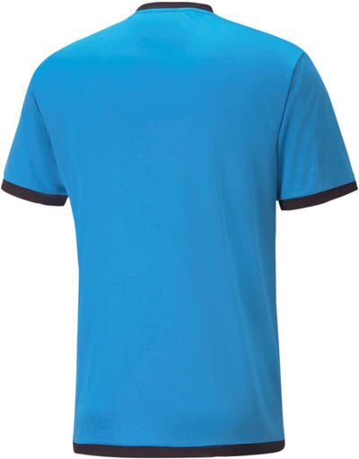 PUMA Herren Teamliga Schiedsrichtertrikot Schiedsrichter-Shirt XXL Bleu Azur-puma Schwarz, XXL Bleu