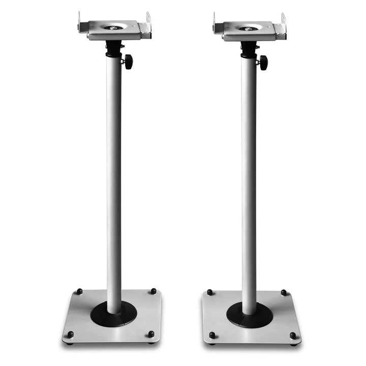 2 Stück Boxenständer aus Metall - Laustsprecherständer Boxen Lautsprecher Stative - höhenverstellbar