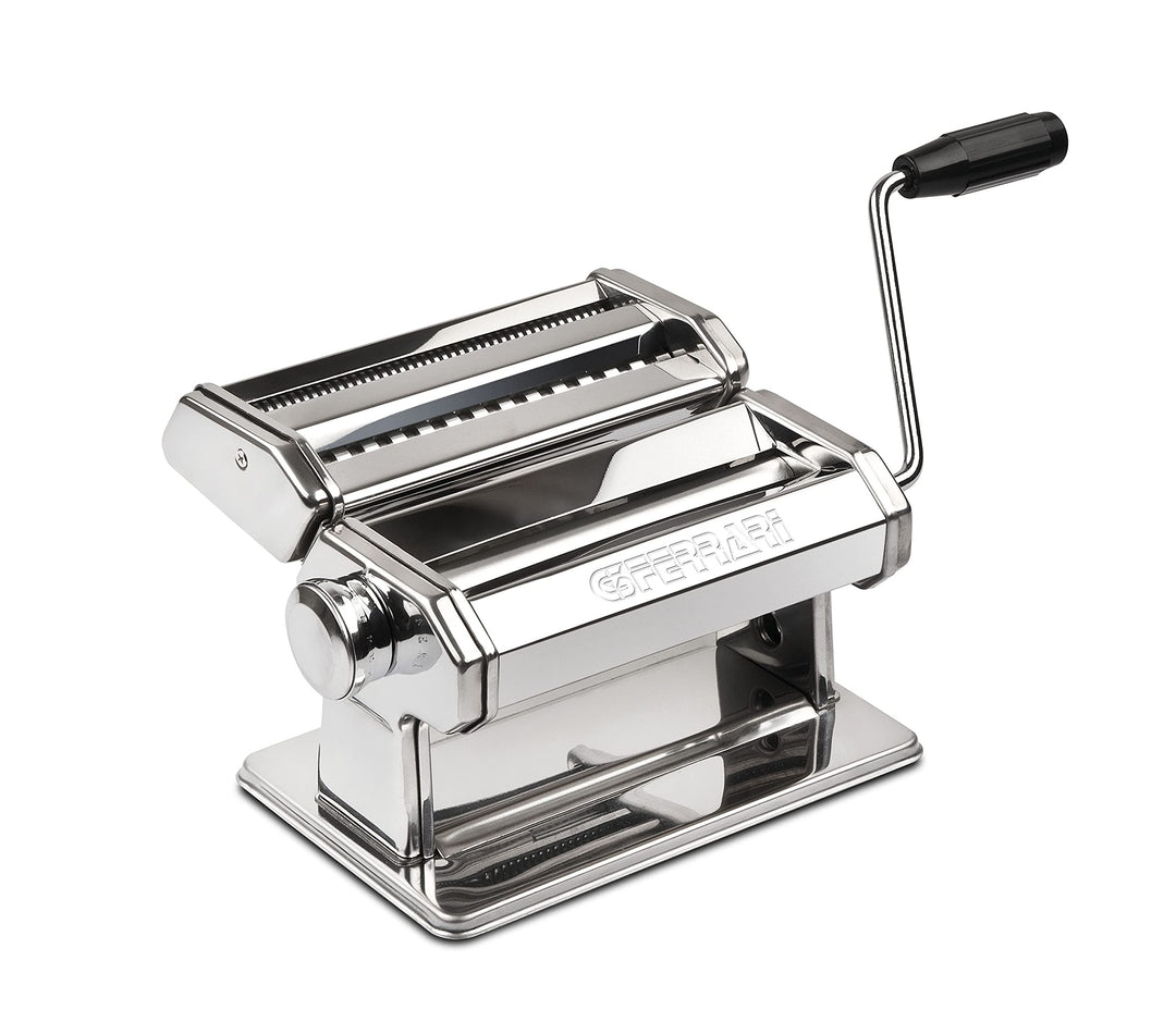 G3 Ferrari G20124 Sfoglio Easy Nudelmaschine, Edelstahl, Rollen 18 cm aus Aluminium