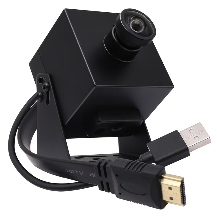 Svpro 4K Webcam HDMI USB Dual Output für Computer/Monitor/Projektor/TV, Weitwinkel Kamera Verzerrung