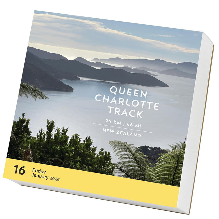 Walks of the World Page-A-Day® Calendar 2026: 25 Epic Treks and Multiday Hikes, Kalender