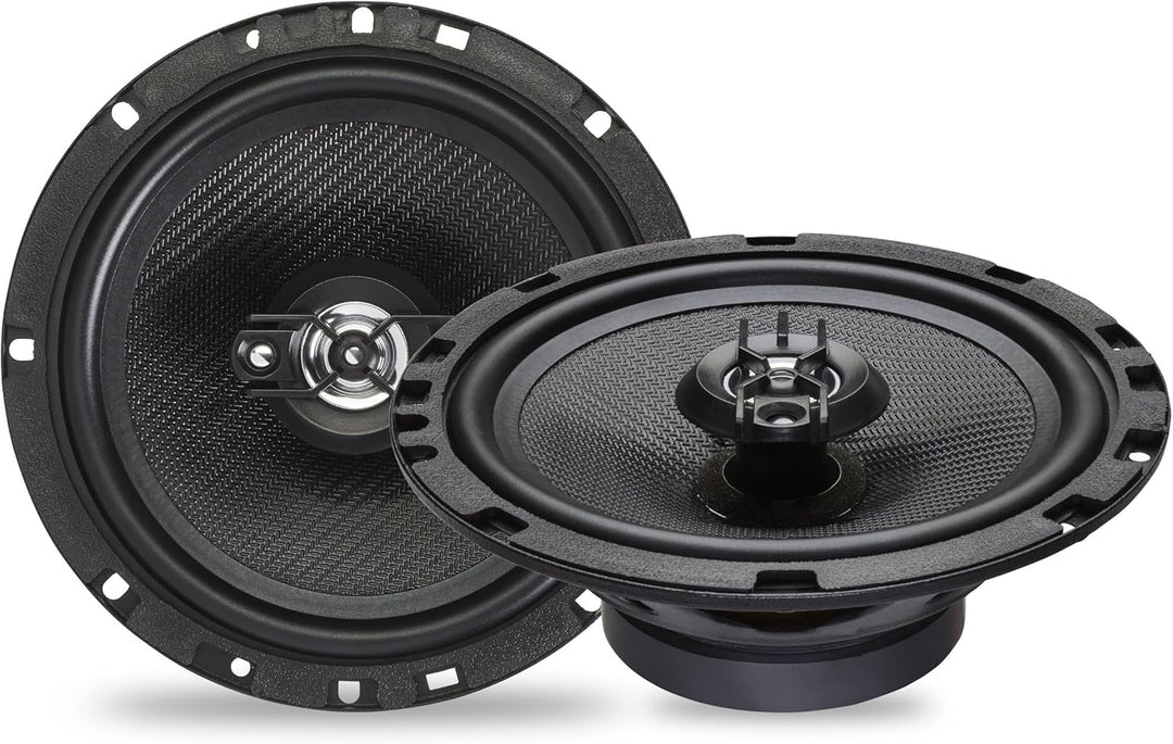 Caliber Auto Lautsprecher Set 120W - 2er Set Lautsprecher Auto - Ø 16,5CM - Koaxial Lautsprecher 2-W