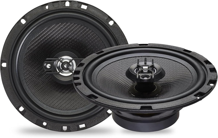 Caliber Auto Lautsprecher Set 120W - 2er Set Lautsprecher Auto - Ø 16,5CM - Koaxial Lautsprecher 2-W