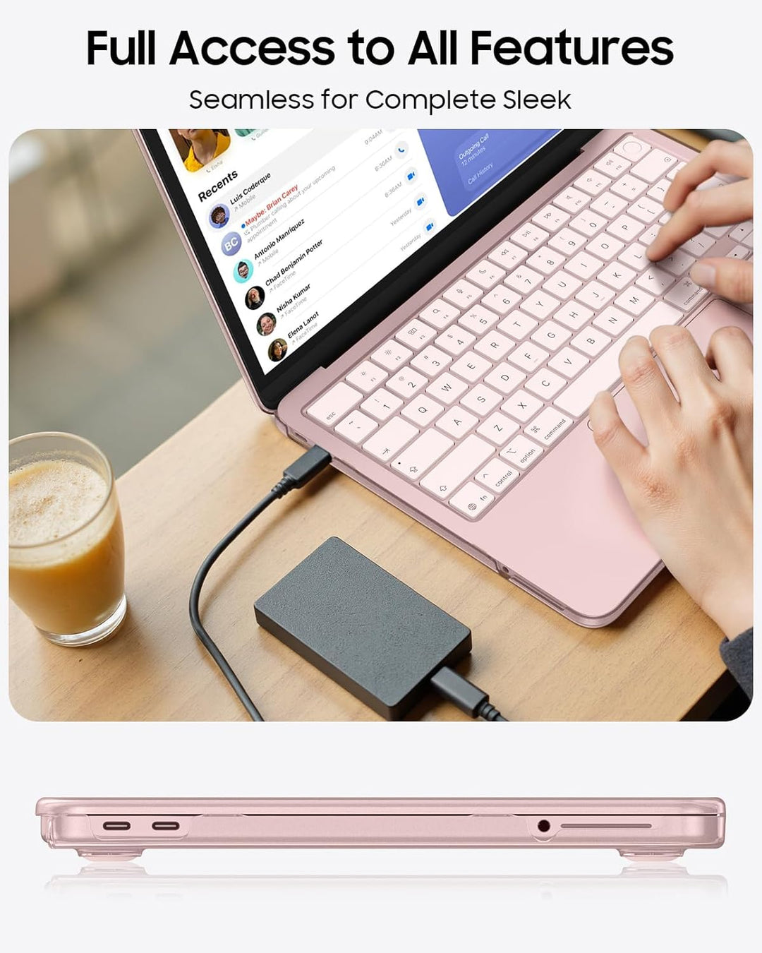 Fintie Hülle Kompatibel mit MacBook Neo 13 Zoll A3404 A18 Pro Chip, [100% Entspricht der Offiziellen