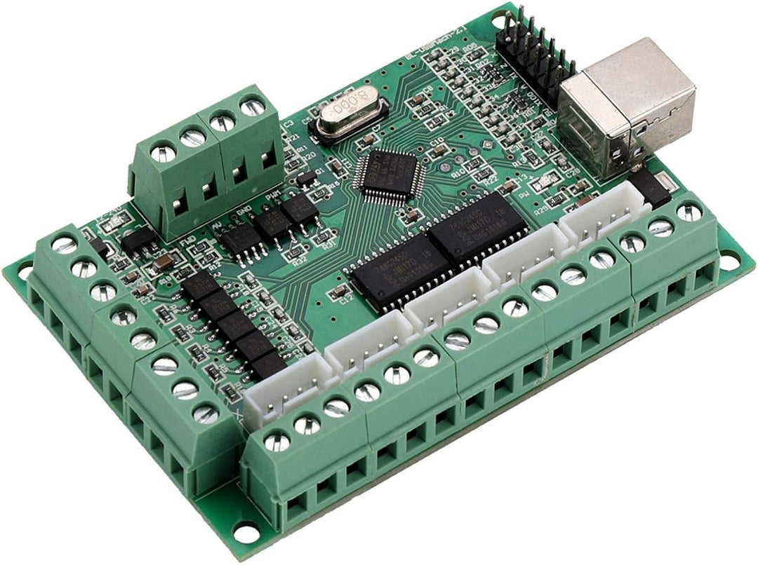12-24V-Treiberplatine, CNC-USB-Mach3-Platine, 5-Achsen-Schnittstellentreiber Motion Controller