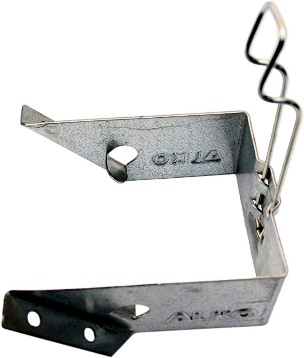 p4U AL-KO Unterlegkeile + Halter Paar Hemmschuh verzinkt 1600 kg 120mm breit UK 36 Alko 243.373 2443