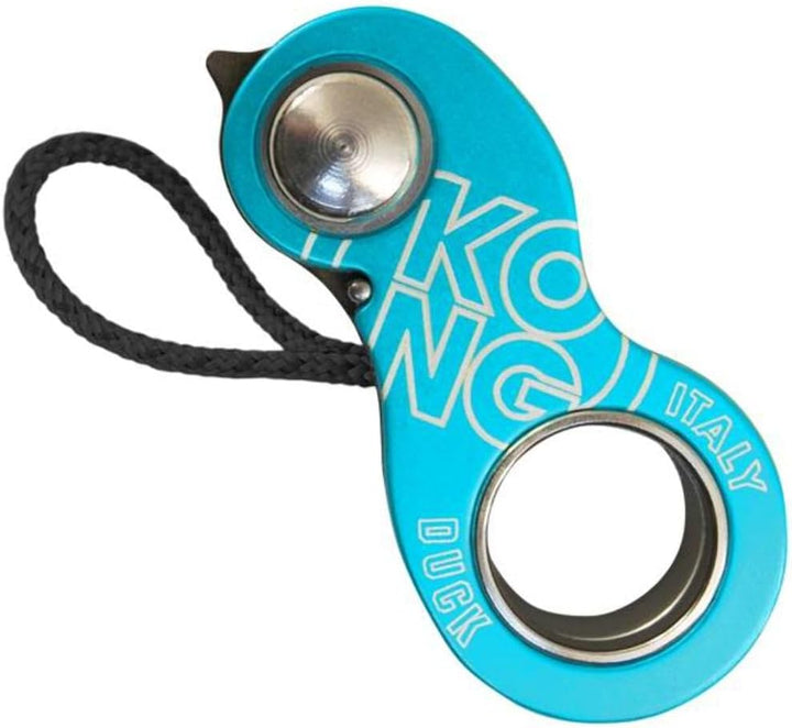 KONG Unisex – Erwachsene Duck Mehrzweck-Kompaktblocker, Blau/Schwarz