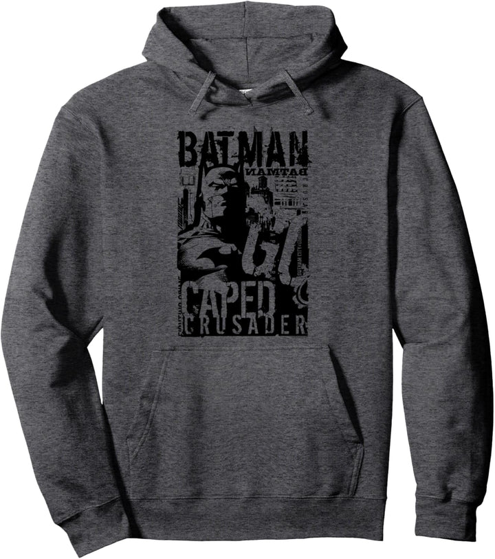 Batman Caped Crusader Pullover Hoodie