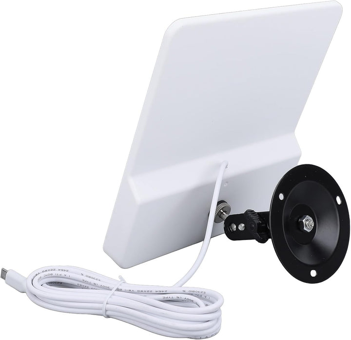 20 W 5 V Monokristallines Solarpanel, Wand-Solarpanel-Ladegerät mit 9,8 Fuss Langem Kabel, IP68 Wass