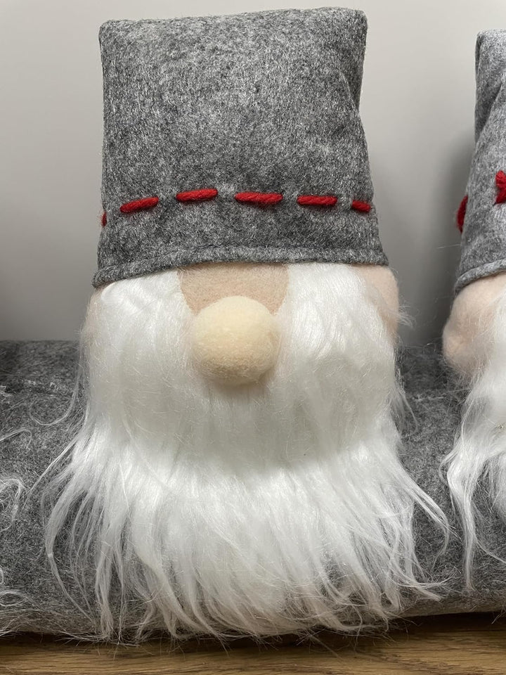 khevga Zugluftstopper aus Stoff für Innen Fenster Türen Motiv Zwerge