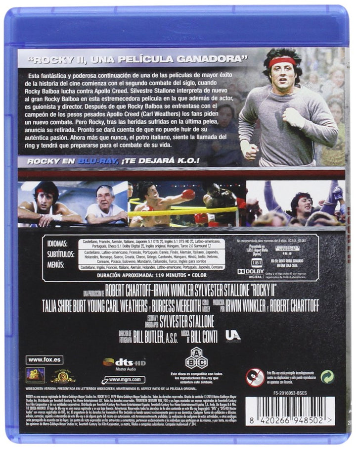 Rocky II [Blu-ray], Blu-ray