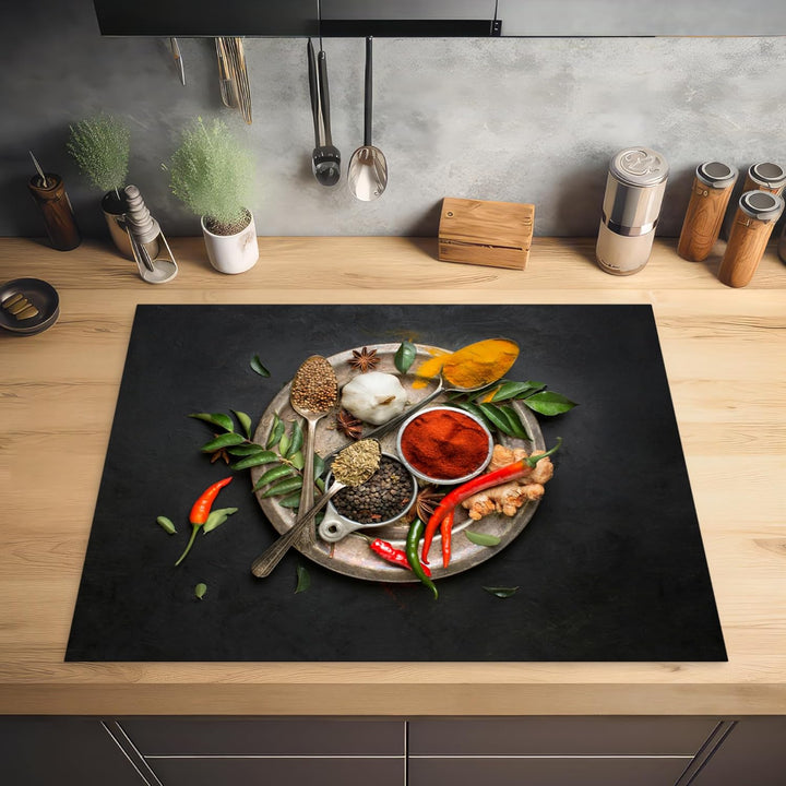 KitchenYeah© Herdabdeckplatte Einteilig Küche Ceranfeld Abdeckplatte Cerankochfeld Abdeckung Indukti