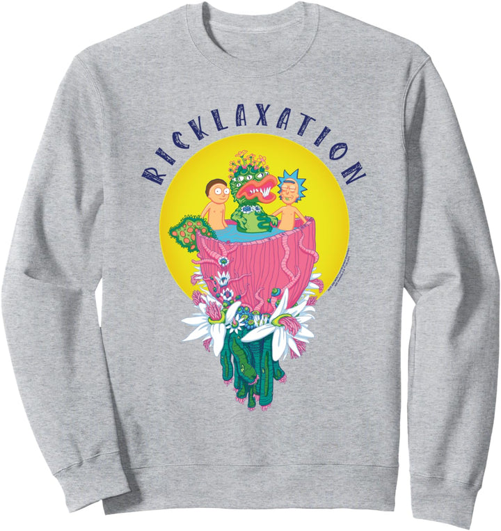 Rick and Morty Ricklaxation Sweatshirt