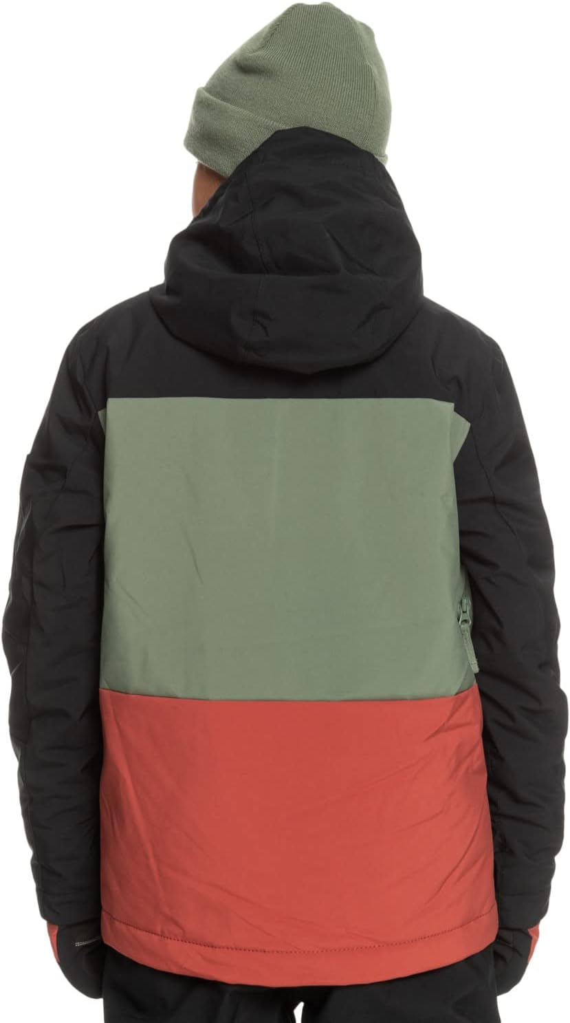 Quiksilver Jungen Side Hit Youth Jk Shell-Jacke (1er Pack) XS true black, XS true black