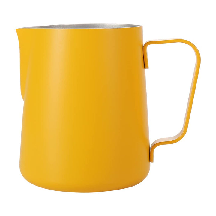 Dianoo Espresso Dampfkrug 350 ml, Milchaufschäumkännchen, Edelstahl, Kaffeemilch, Aufschäumbecher, K