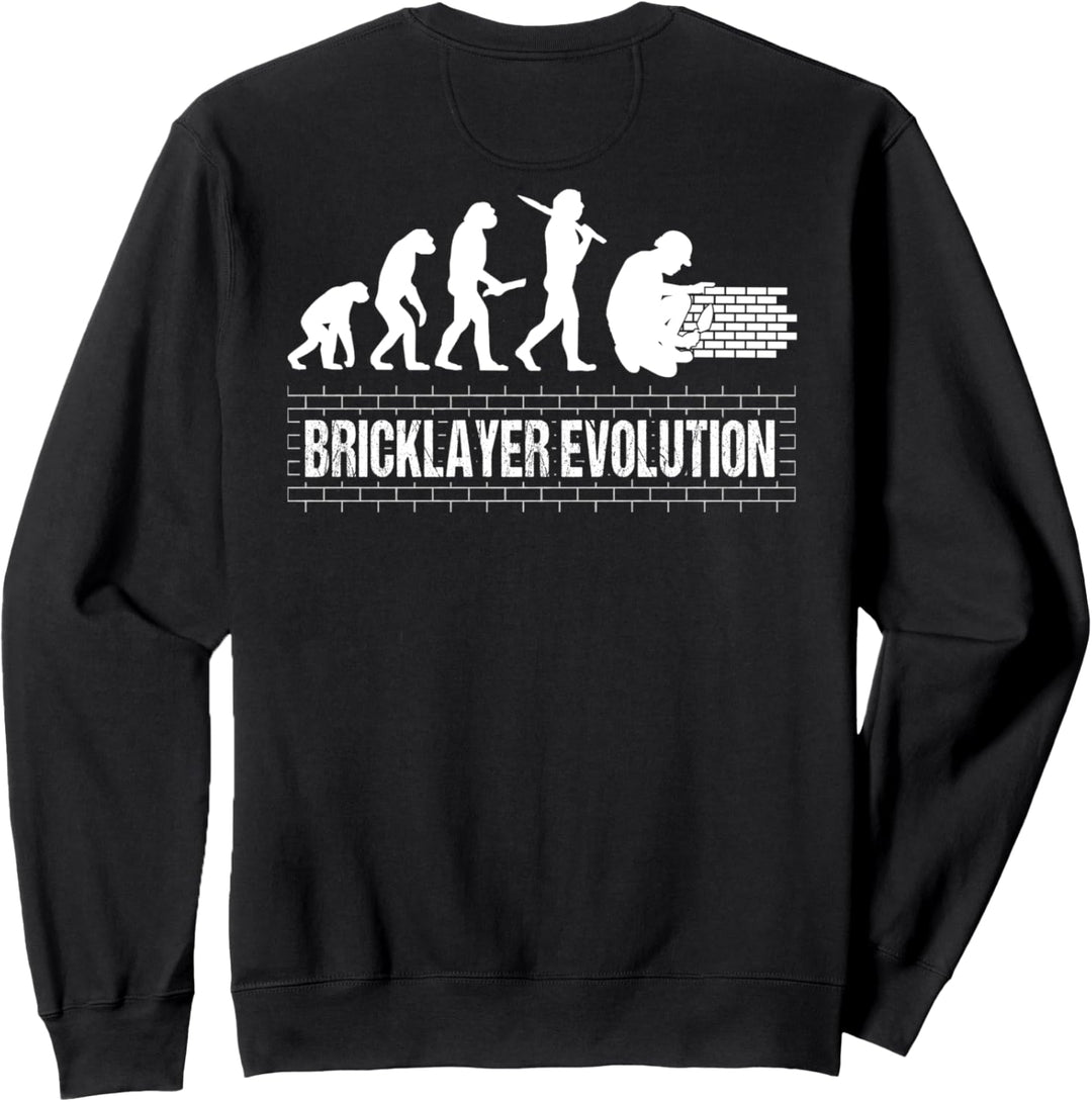 Maurer Zement Mason Design auf der Rückseite der Kleidung Sweatshirt