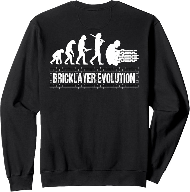 Maurer Zement Mason Design auf der Rückseite der Kleidung Sweatshirt
