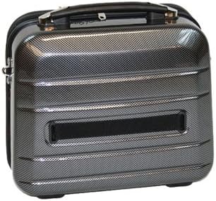 Check in Beauty Case Kosmetikkoffer Hartschale mit Schultergurt und Aufsteckmöglichkeit auf Trolleys