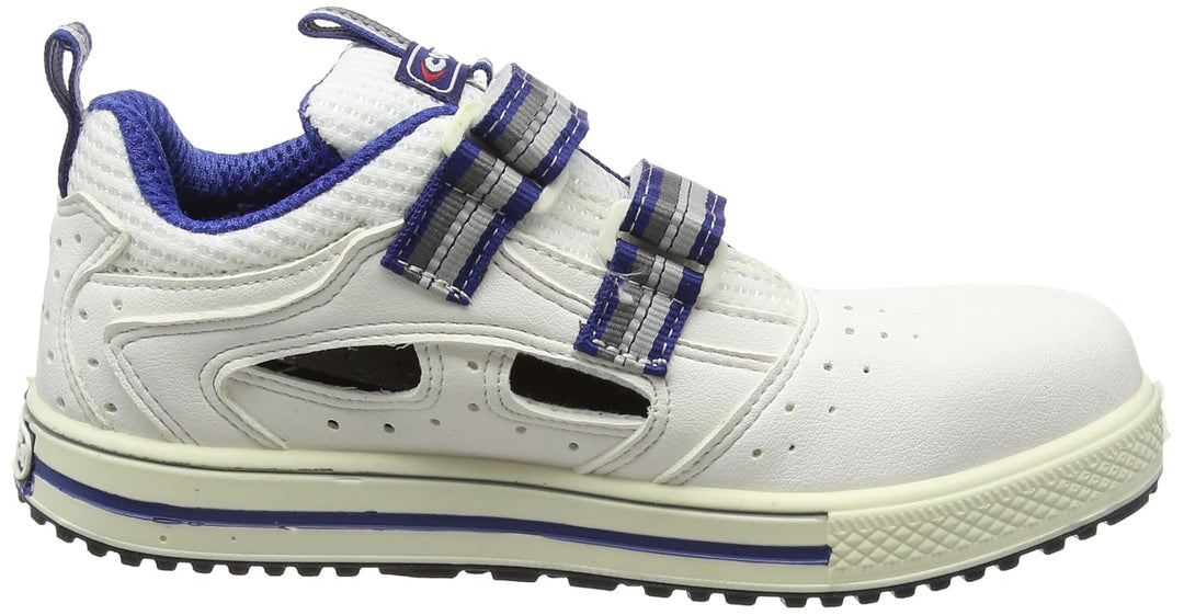 Cofra 35120-002.W36 FADE S1 P ESD SRC Sicherheitssandalen, Weiss/Hellblau, Grösse 36, 36