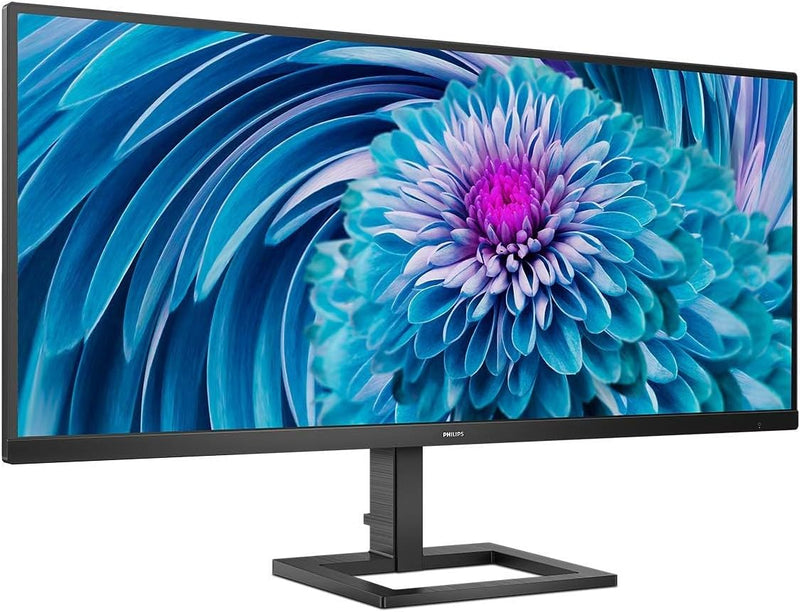 Philips 345E2AE - 34 Zoll WQHD Gaming Monitor, 75 Hz, 4ms, AdaptiveSync (3440x1440, HDMI, DisplayPor