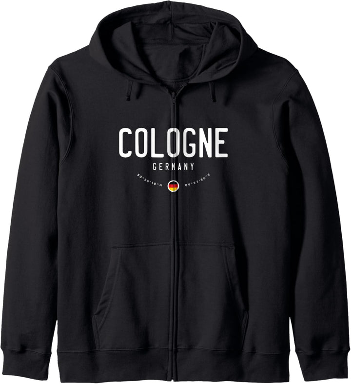 Cologne Germany Kapuzenjacke